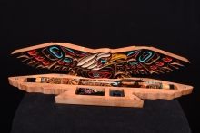 Ironwood (desert) Native American Flute, Minor, Mid A-4, #F44K (19)